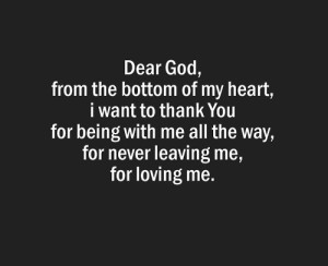dear god
